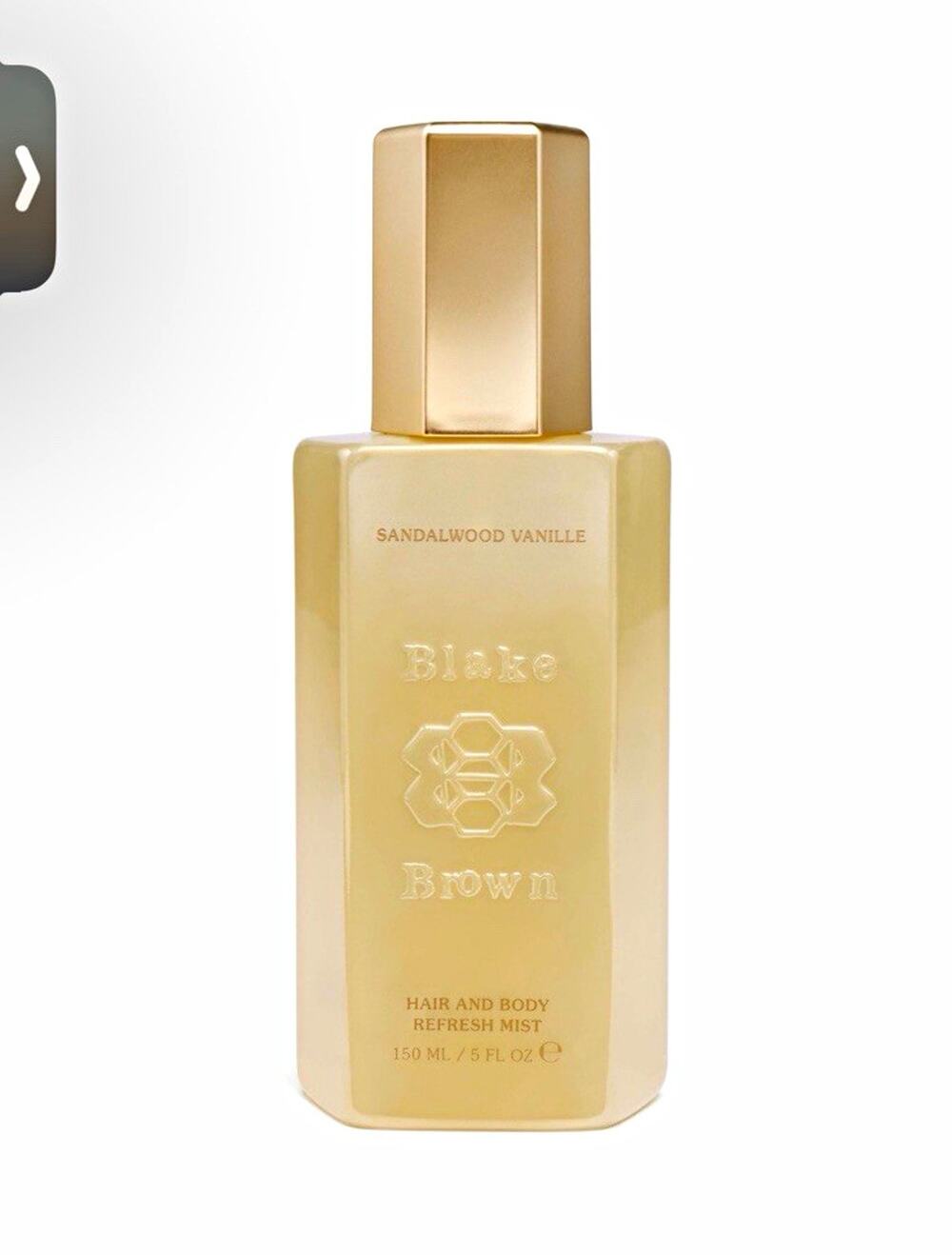 Blake Brown Sandalwood Vanille Hair & Body Refresh Mist Spray 5 fl oz Vegan
